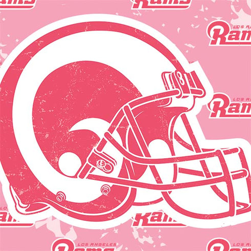 NFL Los Angeles Rams Pink Logo Blast Nintendo 2DS XL (2017) Skin