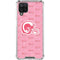 NFL Los Angeles Rams Pink Logo Blast Galaxy A12 Clear Case