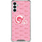 NFL Los Angeles Rams Pink Logo Blast Galaxy A13 5G Clear Case