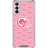 NFL Los Angeles Rams Pink Logo Blast Galaxy A13 5G Clear Case