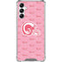 NFL Los Angeles Rams Pink Logo Blast Galaxy A14 5G Clear Case