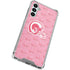 NFL Los Angeles Rams Pink Logo Blast Galaxy A14 5G Clear Case