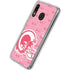 NFL Los Angeles Rams Pink Logo Blast Galaxy A20 Clear Case