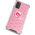 NFL Los Angeles Rams Pink Logo Blast Galaxy A32 5G Clear Case