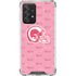 NFL Los Angeles Rams Pink Logo Blast Galaxy A52 5G Clear Case