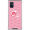 NFL Los Angeles Rams Pink Logo Blast Galaxy A71 5G Clear Case