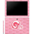 NFL Los Angeles Rams Pink Logo Blast Galaxy Book 12in Skin