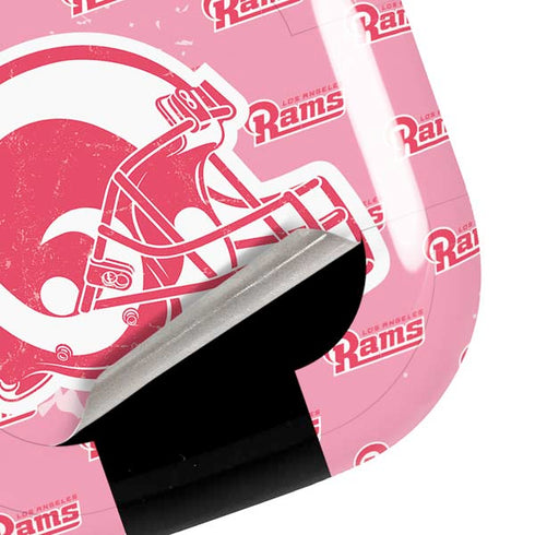 NFL Los Angeles Rams Pink Logo Blast Galaxy Buds Pro Skin