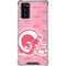 NFL Los Angeles Rams Pink Logo Blast Galaxy Note20 5G Clear Case