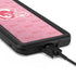 NFL Los Angeles Rams Pink Logo Blast Galaxy S20 Plus Waterproof Case