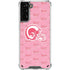NFL Los Angeles Rams Pink Logo Blast Galaxy S21 Plus 5G Clear Case