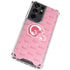 NFL Los Angeles Rams Pink Logo Blast Galaxy S21 Ultra 5G Clear Case