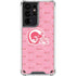 NFL Los Angeles Rams Pink Logo Blast Galaxy S21 Ultra 5G Clear Case