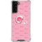 NFL Los Angeles Rams Pink Logo Blast Galaxy S22 Plus Clear Case