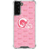 NFL Los Angeles Rams Pink Logo Blast Galaxy S22 Plus Clear Case