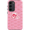 NFL Los Angeles Rams Pink Logo Blast Galaxy S23 Pro Case