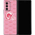 NFL Los Angeles Rams Pink Logo Blast Galaxy Z Fold2 5G Skin