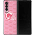 NFL Los Angeles Rams Pink Logo Blast Galaxy Z Fold3 5G Skin