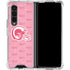 NFL Los Angeles Rams Pink Logo Blast Galaxy Z Fold4 5G Clear Case
