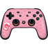 NFL Los Angeles Rams Pink Logo Blast Google Stadia Controller Skin