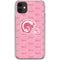 NFL Los Angeles Rams Pink Logo Blast iPhone 11 Clear Case