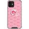 NFL Los Angeles Rams Pink Logo Blast iPhone 12 Clear Case
