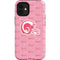 NFL Los Angeles Rams Pink Logo Blast iPhone 12 Mini Impact Case