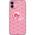 NFL Los Angeles Rams Pink Logo Blast iPhone 12 Mini Skin