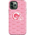 NFL Los Angeles Rams Pink Logo Blast iPhone 12 Pro Impact Case