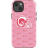 NFL Los Angeles Rams Pink Logo Blast iPhone 15 Impact Case
