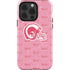 NFL Los Angeles Rams Pink Logo Blast iPhone 14 Pro Impact Case