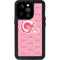 NFL Los Angeles Rams Pink Logo Blast iPhone 14 Pro Waterproof Case