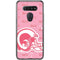 NFL Los Angeles Rams Pink Logo Blast LG K51/Q51 Clear Case