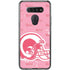NFL Los Angeles Rams Pink Logo Blast LG K51/Q51 Clear Case