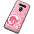 NFL Los Angeles Rams Pink Logo Blast LG K51/Q51 Clear Case