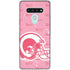 NFL Los Angeles Rams Pink Logo Blast LG Stylo 6 Clear Case