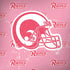 NFL Los Angeles Rams Pink Logo Blast Moto G6 Skin
