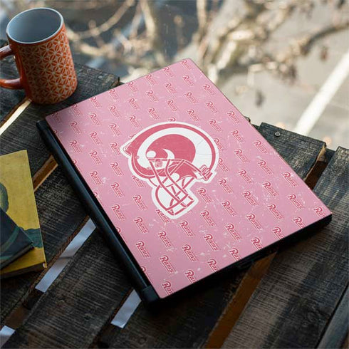 NFL Los Angeles Rams Pink Logo Blast MSI GS65 Stealth Laptop Skin