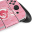 NFL Los Angeles Rams Pink Logo Blast Nintendo Switch OLED (2021) Skin