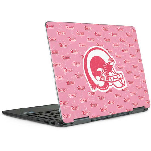 NFL Los Angeles Rams Pink Logo Blast Notebook 9 Pro 13in (2017) Skin