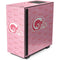 NFL Los Angeles Rams Pink Logo Blast NZXT H510 Compact ATX Mid-Tower Case Skin