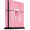 NFL Los Angeles Rams Pink Logo Blast PS4 Console Skin