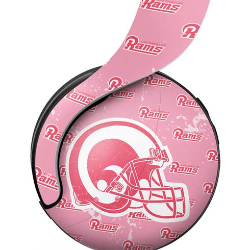 NFL Los Angeles Rams Pink Logo Blast PULSE 3D Wireless Headset for PS5 Skin