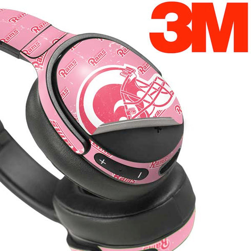 NFL Los Angeles Rams Pink Logo Blast Skullcandy Venue Skin