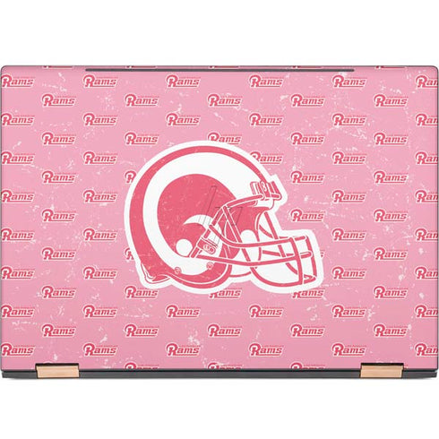 NFL Los Angeles Rams Pink Logo Blast HP Spectre Skin