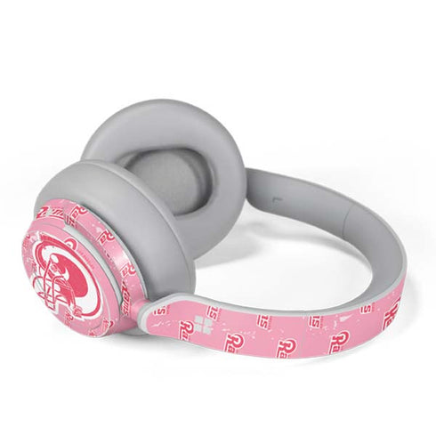 NFL Los Angeles Rams Pink Logo Blast Surface Headphones Skin