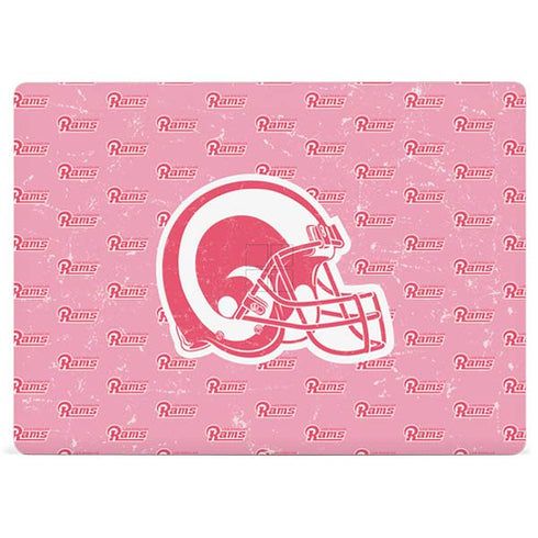 NFL Los Angeles Rams Pink Logo Blast Surface Laptop 3 13.5in Skin