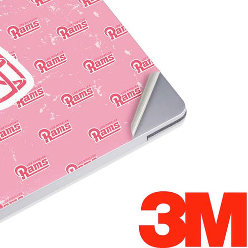 NFL Los Angeles Rams Pink Logo Blast Surface Laptop 3 13.5in Skin