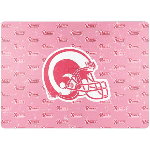 NFL Los Angeles Rams Pink Logo Blast Surface Laptop 4 15in Skin