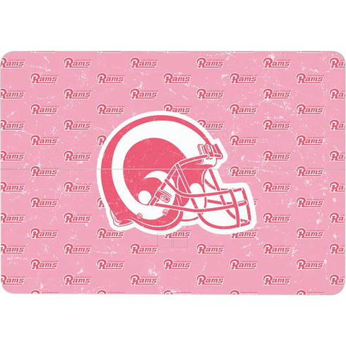 NFL Los Angeles Rams Pink Logo Blast Surface Laptop Studio Skin